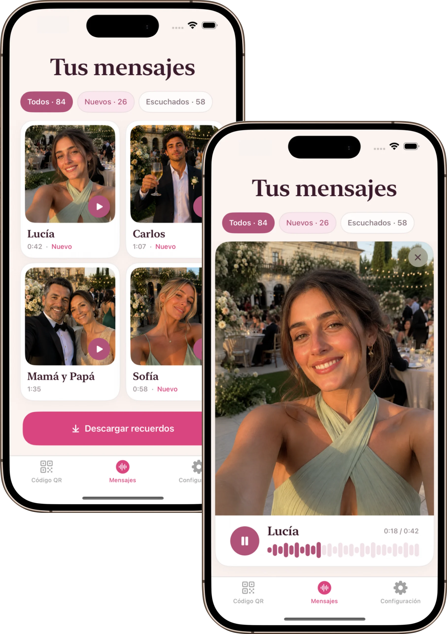Boda Audio como idea de animación para bodas mediante código QR